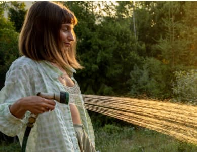 Water at the right time